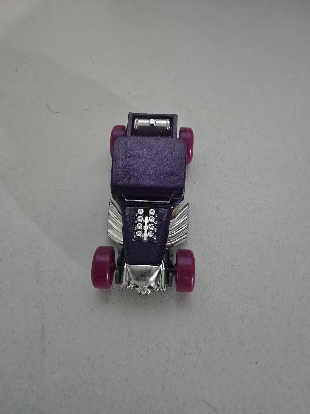 Purple Hot Wheels Bone Shaker Die-cast Toy Car