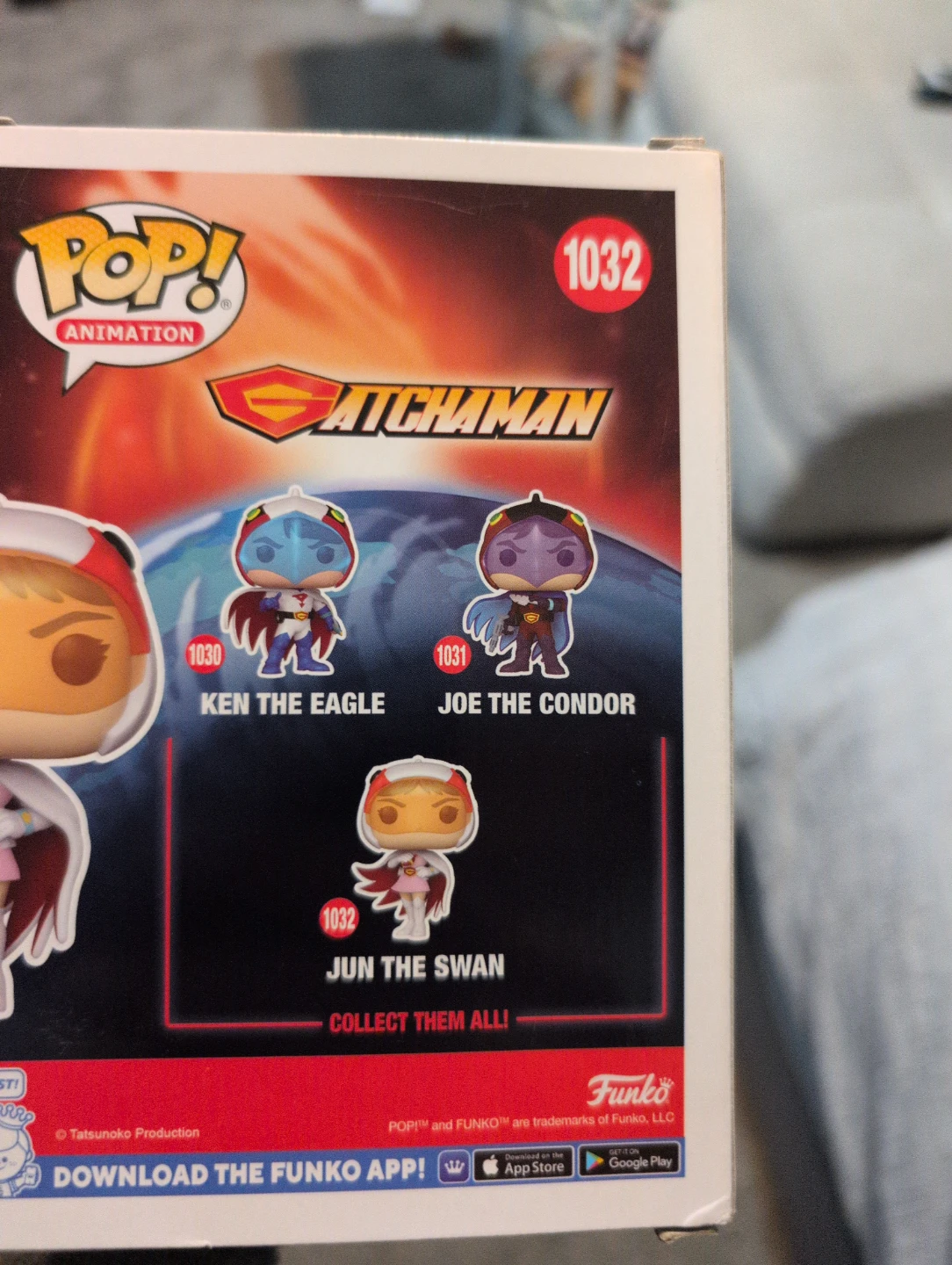 Funko Pop! Animation Gatchaman Jun The Swan #1032 Vinyl Figure - photo 2
