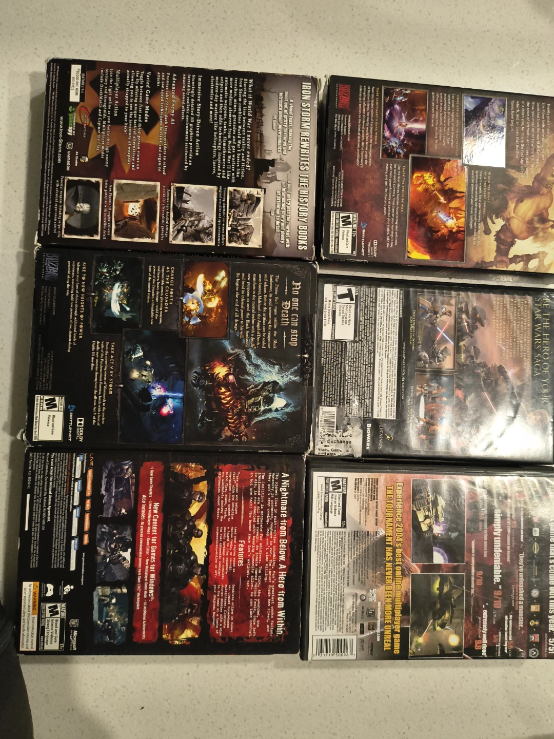 PC Game Bundle: Diablo II, Star Wars, Gears of War, Iron Storm