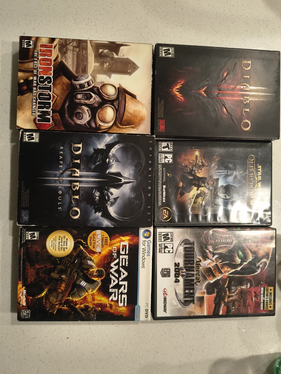 PC Game Bundle: Diablo II, Star Wars, Gears of War, Iron Storm - photo 2