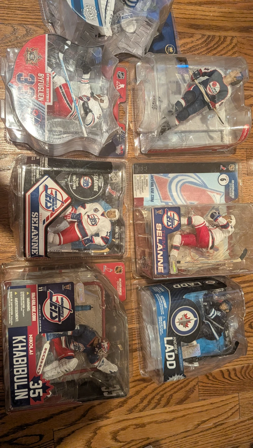 McFarlane Toys NHL Winnipeg Jets Hockey Figures Collection