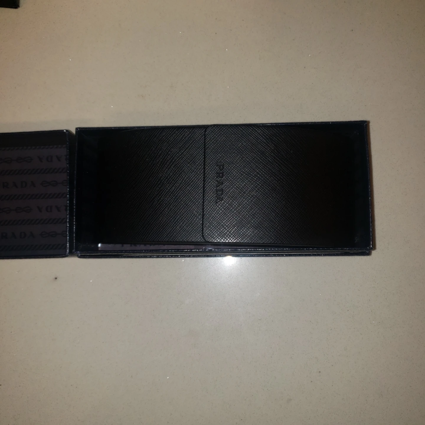 Authentic Prada Eyeglass Case