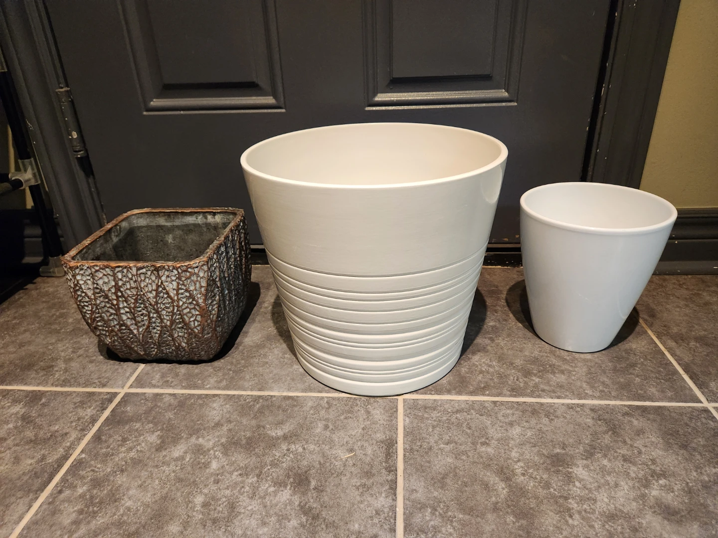Set of 3 decorative planters - photo 2