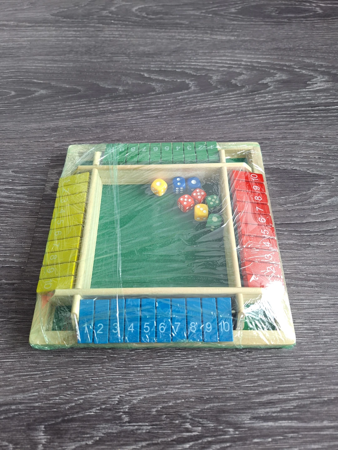 Shut The Box Game 4 Player Maths Game - photo 3
