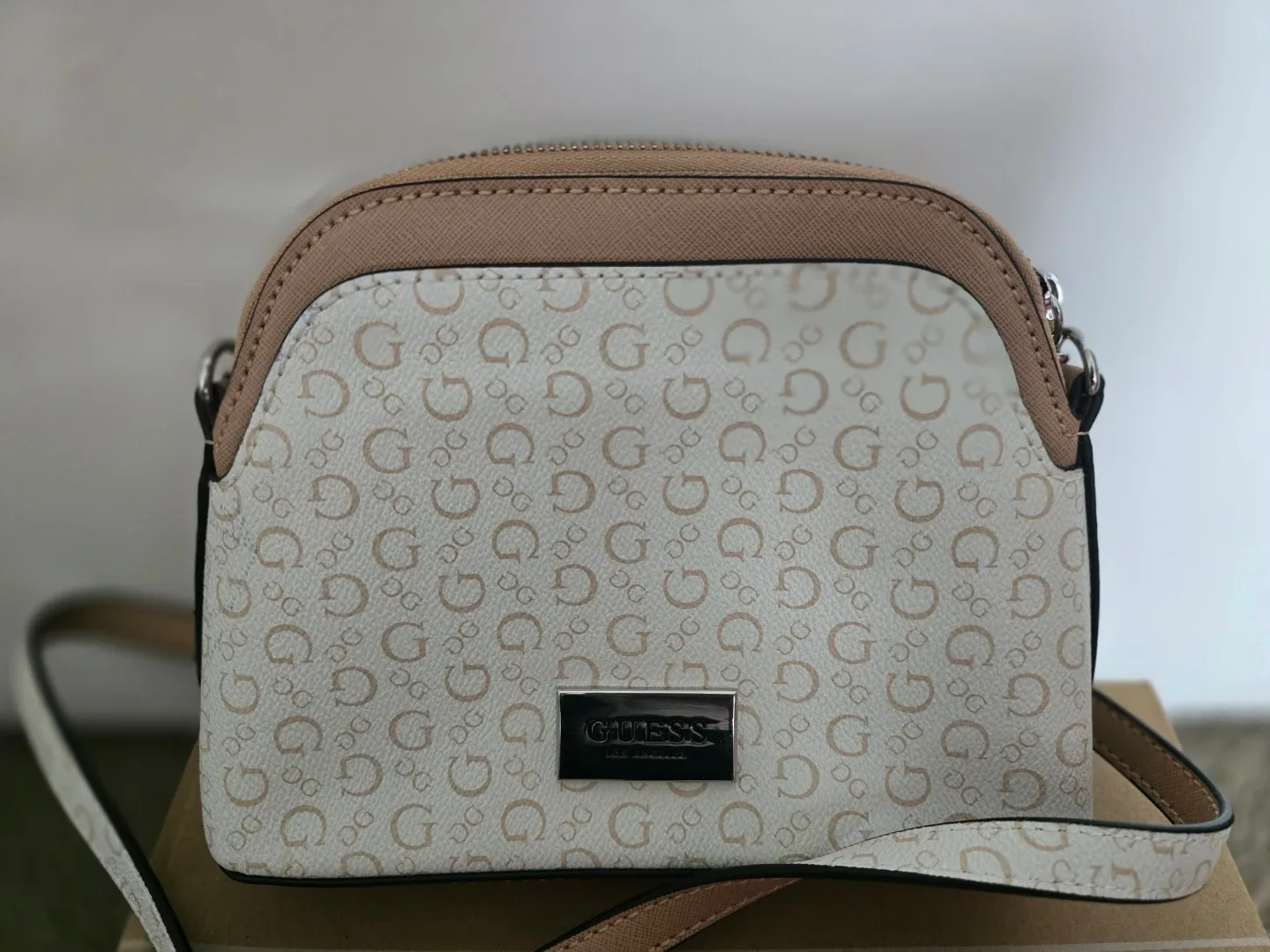 Guess Monogram Dome Crossbody Bag - photo 2