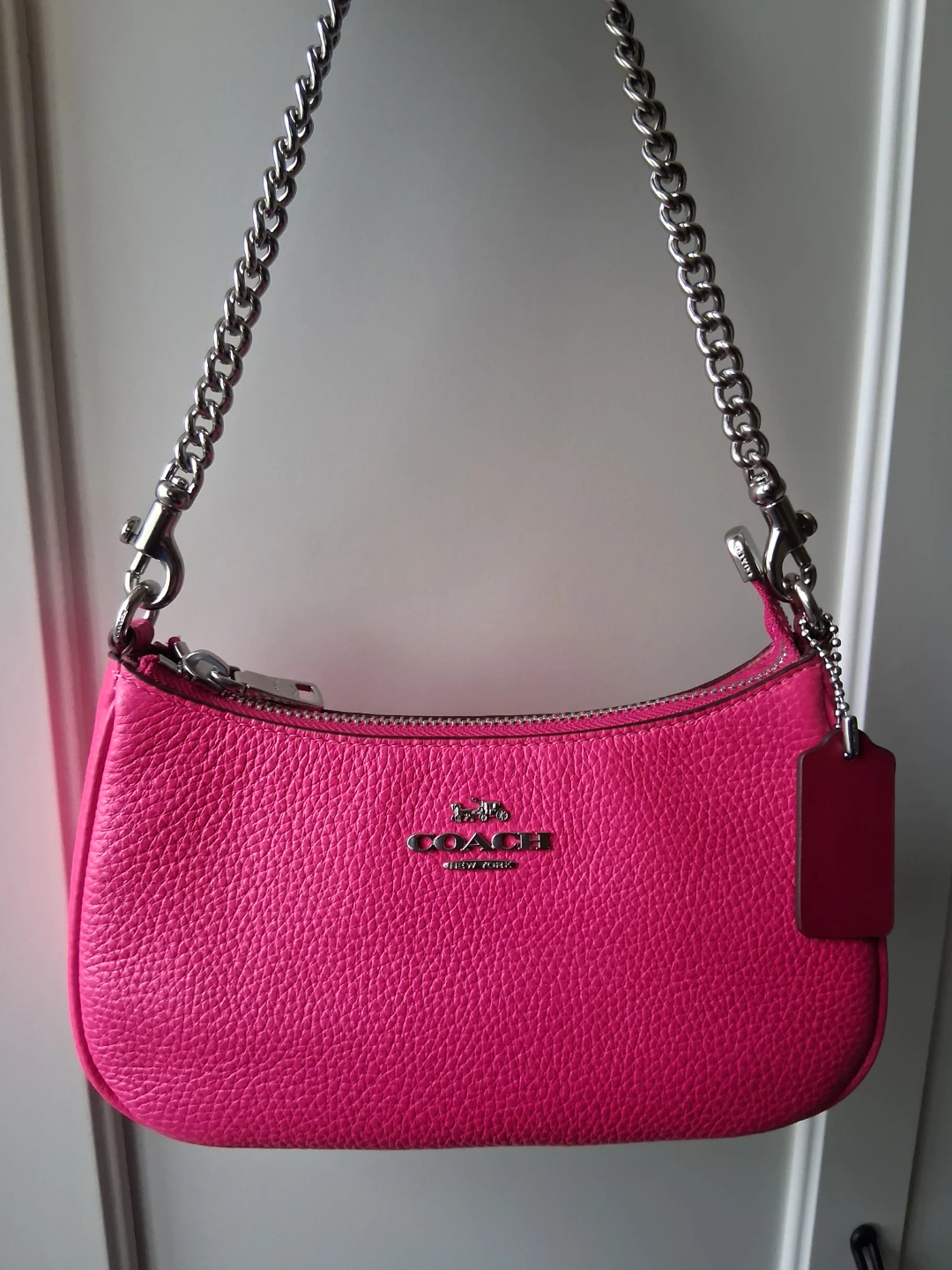 Coach hot pink terry