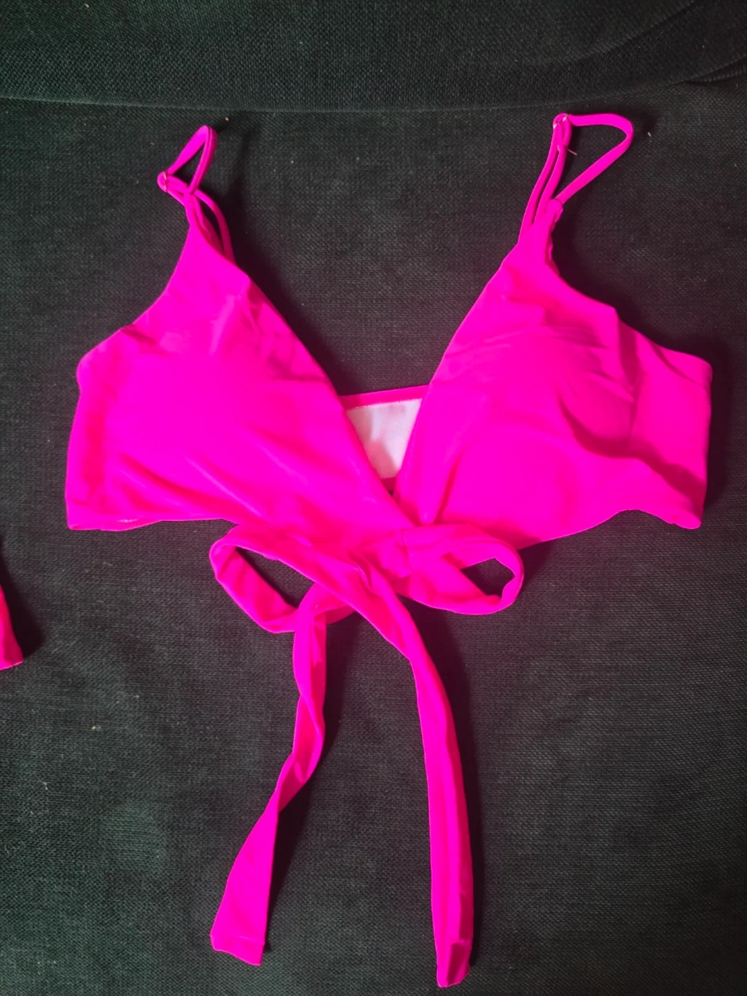 Women's Hot Pink Strappy Bikini Bottoms XL - photo 5