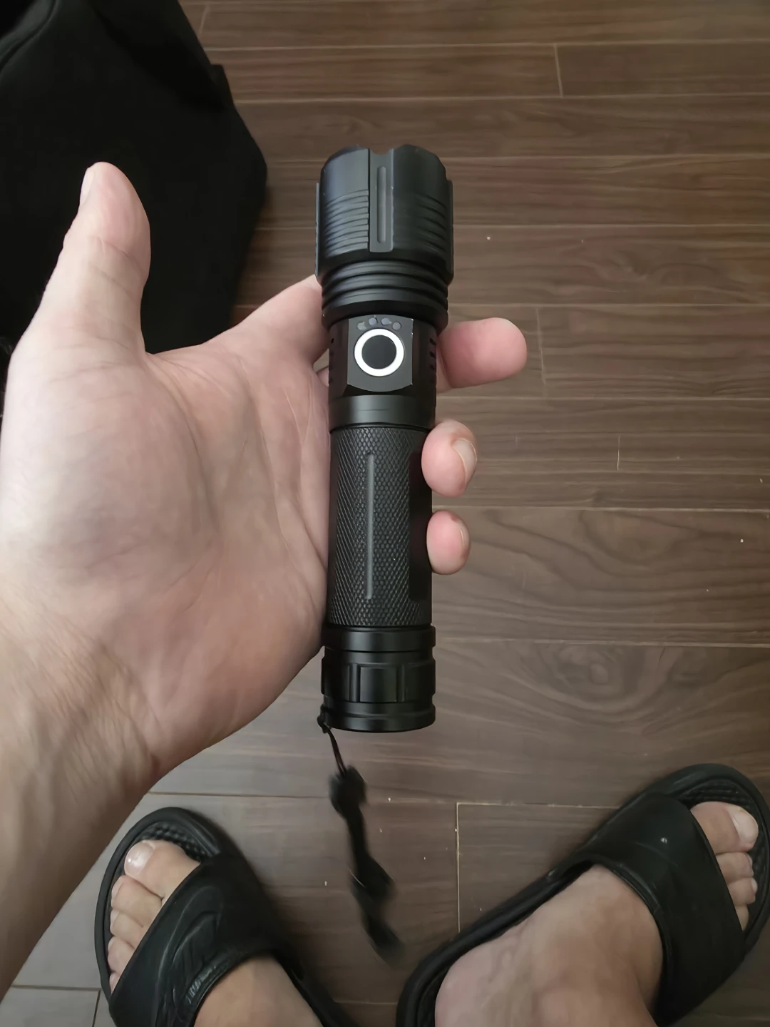 Black LED Flashlight