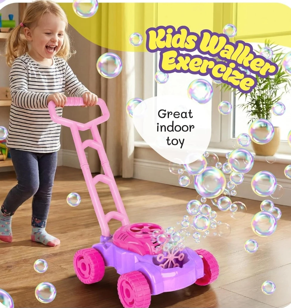 Kids Bubble Mower Toy - photo 2
