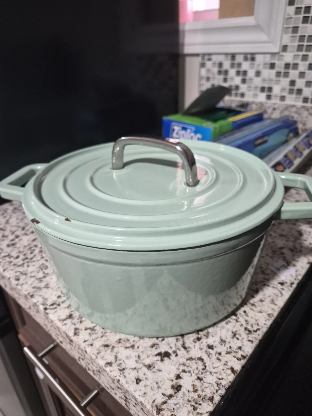 Seafoam Green Dutch Oven