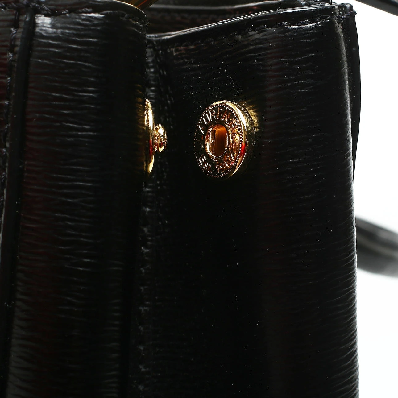 Lauren Ralph Lauren Black Leather Tote Handbag - photo 5