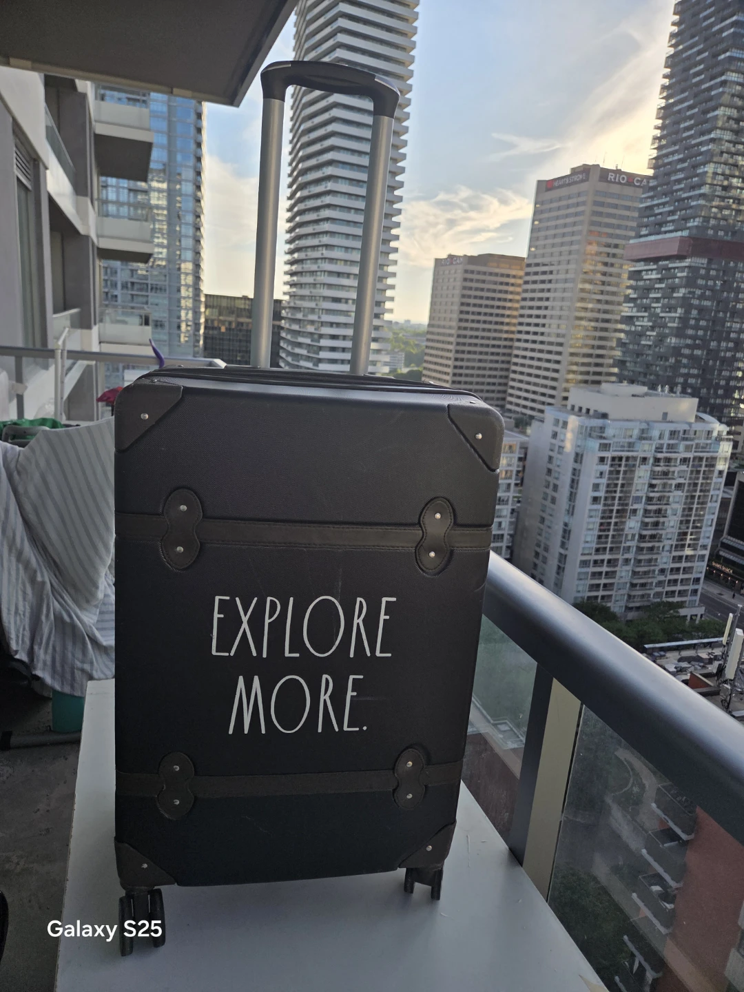 Brown Rolling Suitcase - photo 2