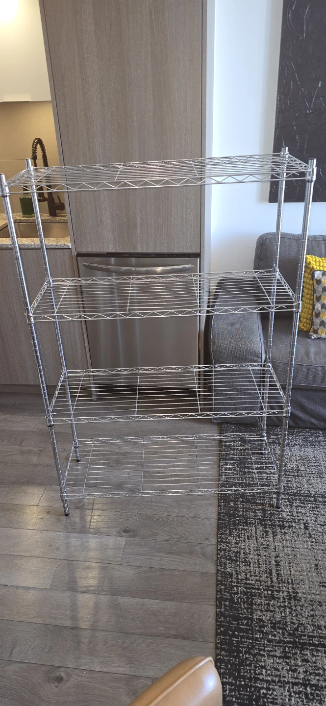 4-Shelf Wire Rack Storage Shelving Organizer ⚽⚽