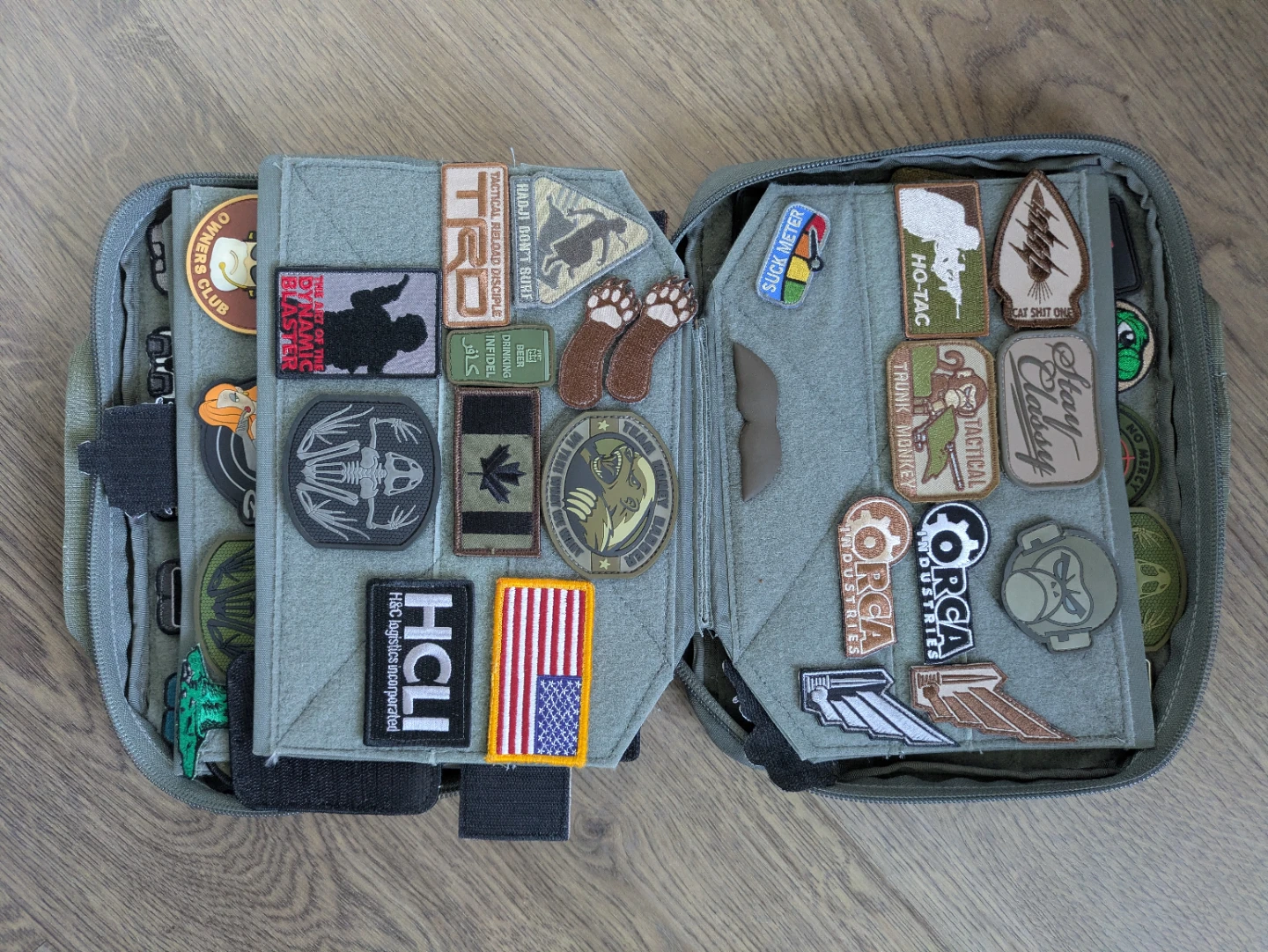 Morale Patch Display Case and Collection - photo 2