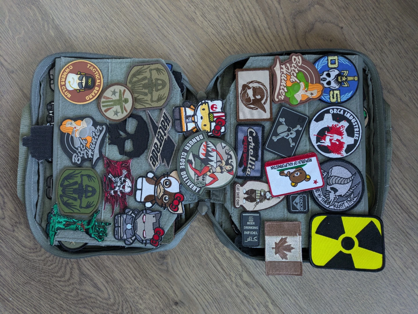 Morale Patch Display Case and Collection - photo 3