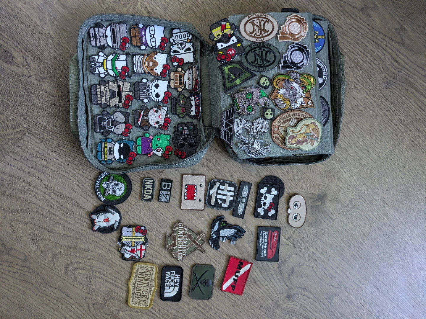 Morale Patch Display Case and Collection - photo 5