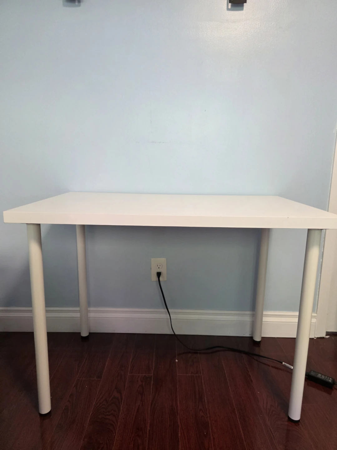 White desk