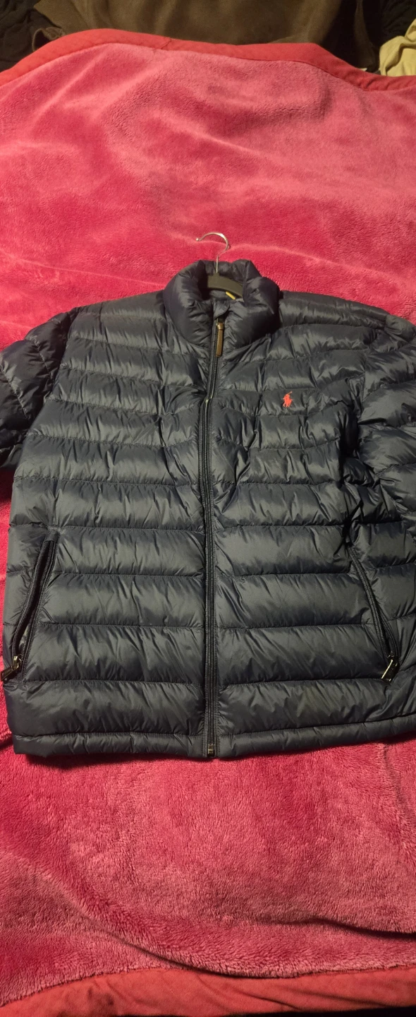 Polo Ralph Lauren Navy Puffer Jacket - XL