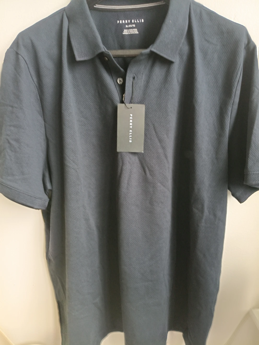 Perry Ellis Men's Polo Shirt - Dark Blue⚽️ - photo 2