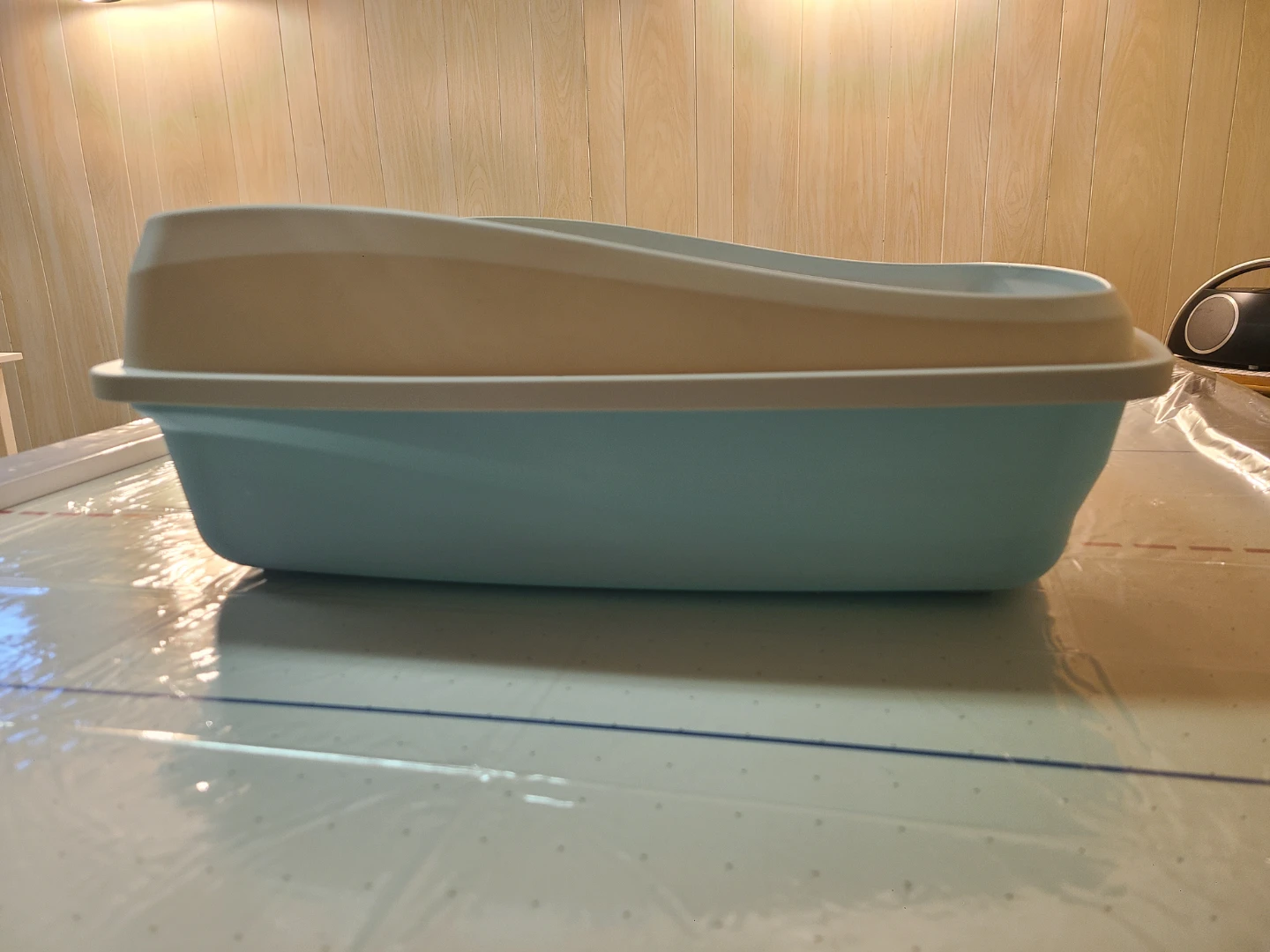 Plastic Cat Litter Box - photo 2