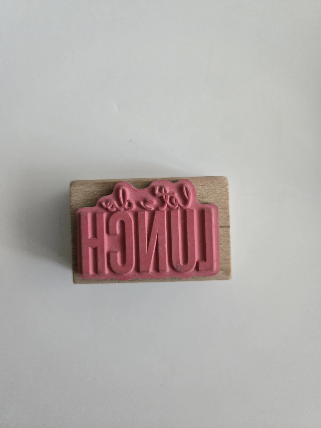 Let's Do Lunch Rubber Stamp ⚽️ - photo 2