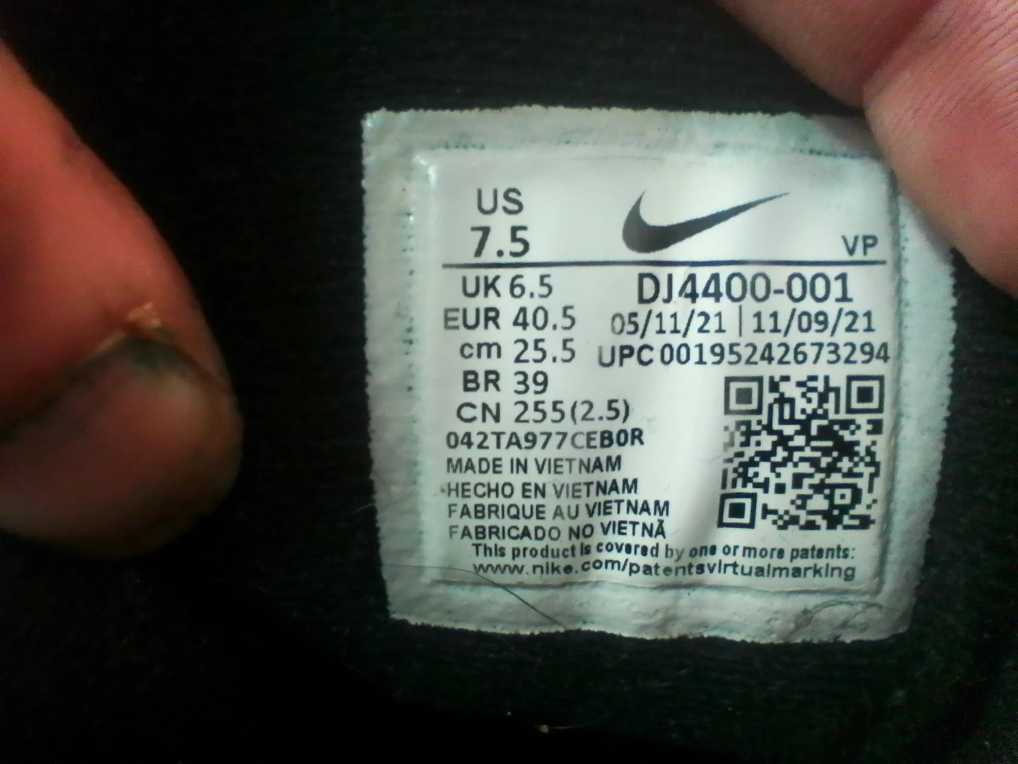 Nike Air More Uptempo Sneakers US 7.5 - photo 4