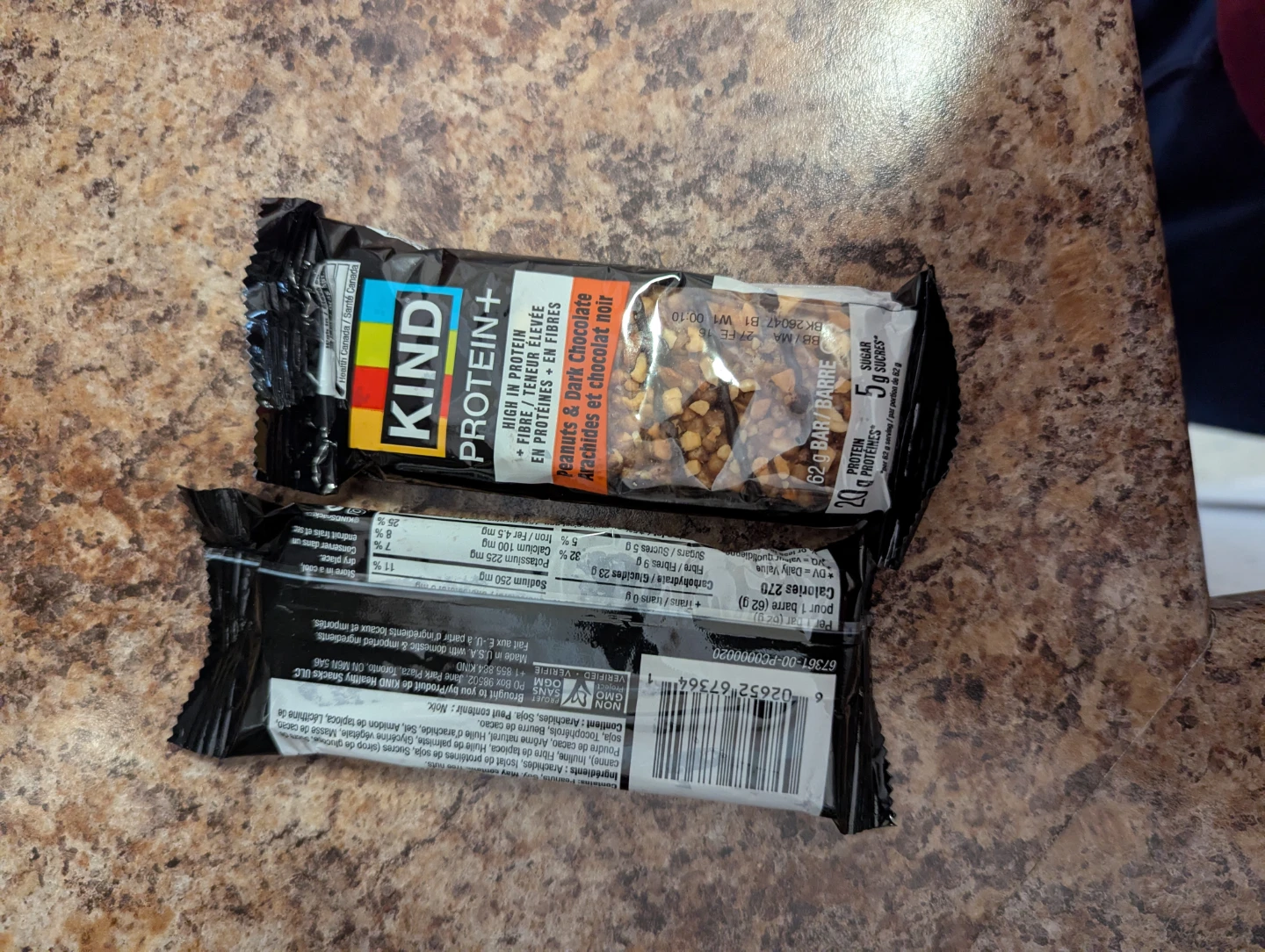 ⚽ KIND Protein+ Peanuts & Dark Chocolate Bars (2 pack)