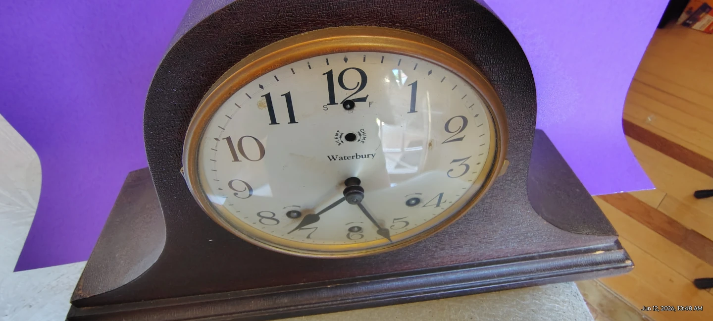 Waterbury Mantle Clock - photo 5