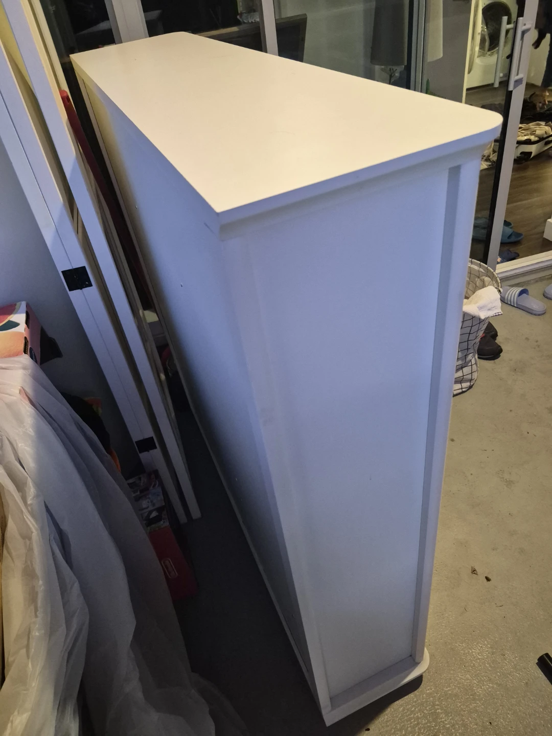 Solid Wood 9-Cube Bookcase with 3 Drawers - photo 2