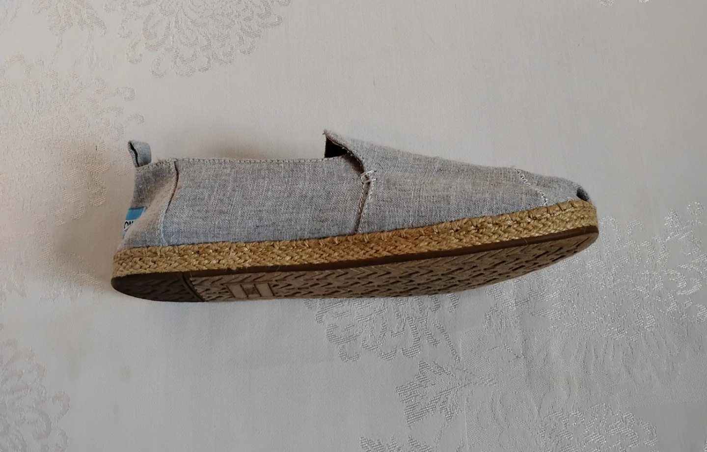⚽ Grey Organic Cotton Slip On Tom's - photo 5