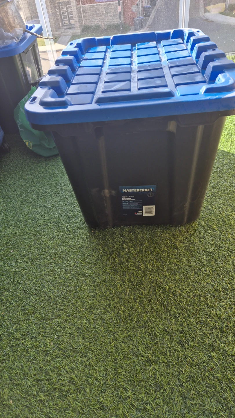 Mastercraft Heavy-Duty Storage Bin 102l - photo 3