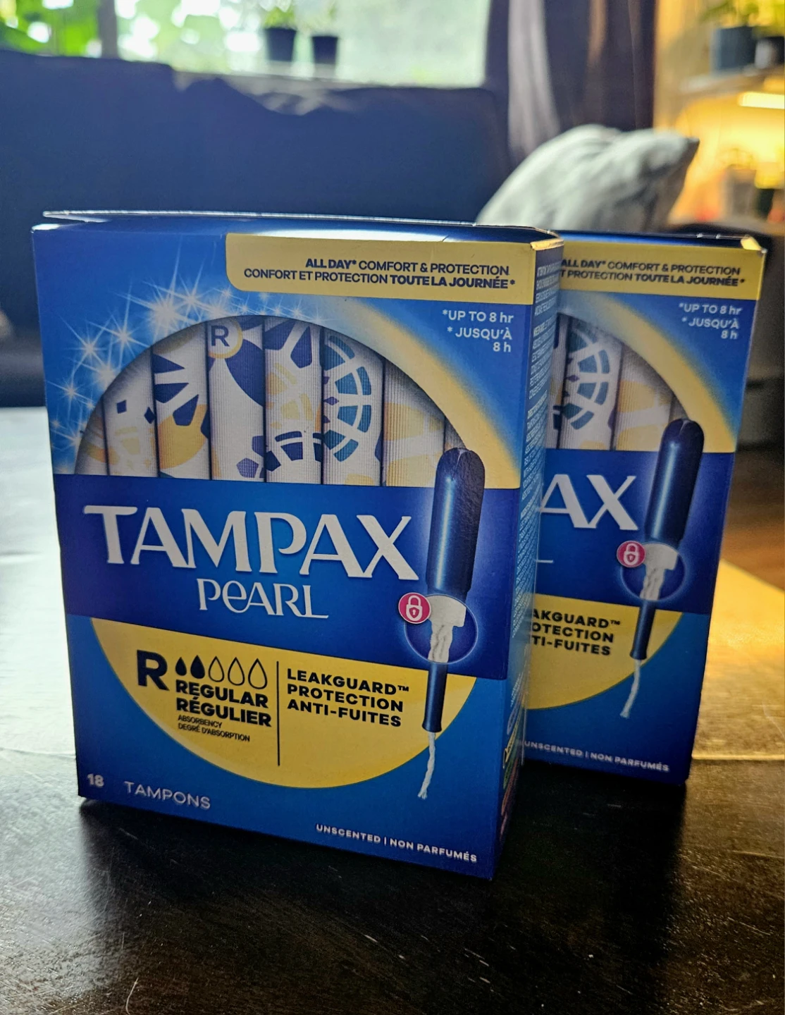 Tampax Regular Tampons (2 boxes)