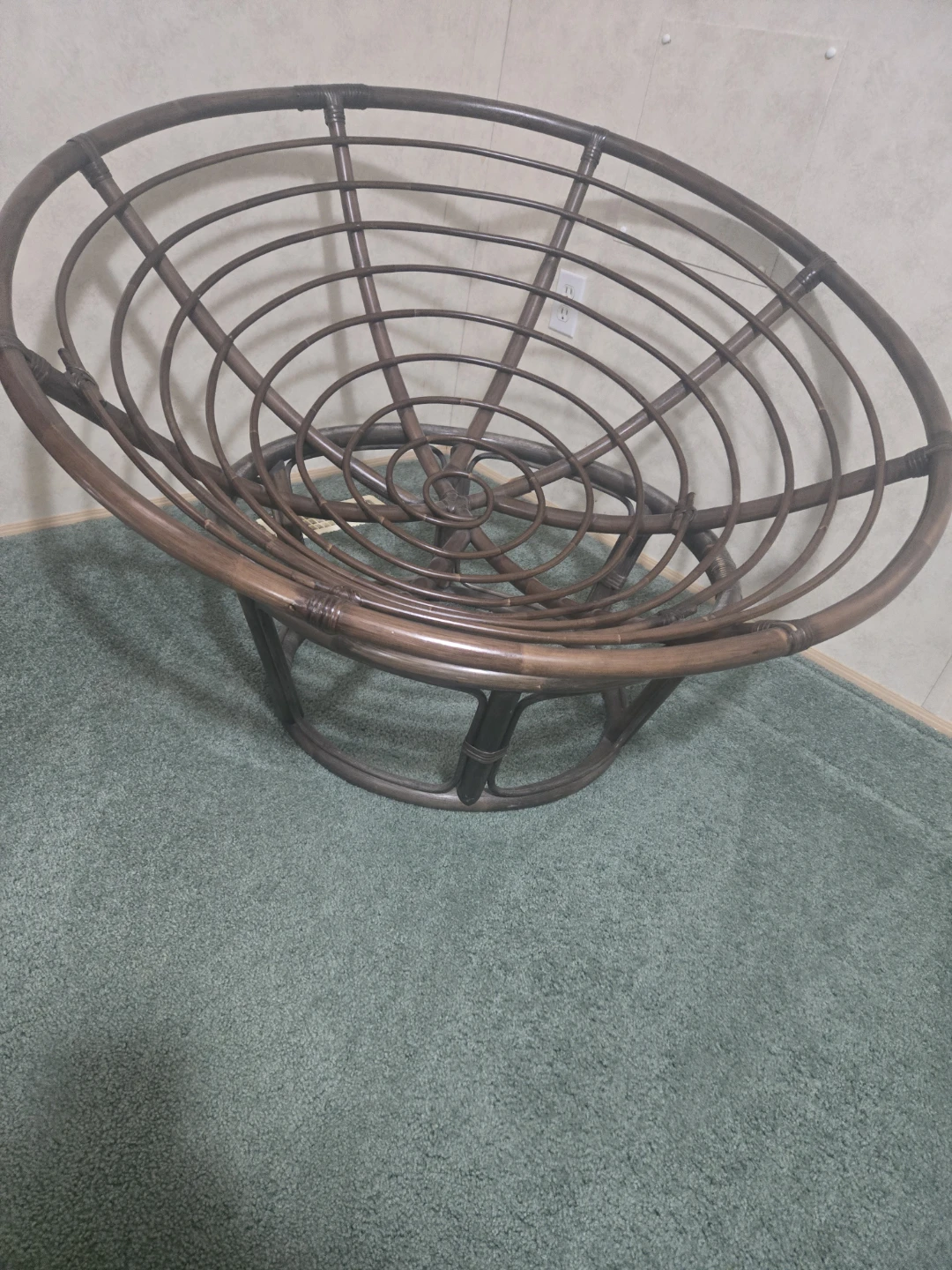 Papasan Chair with Cushion