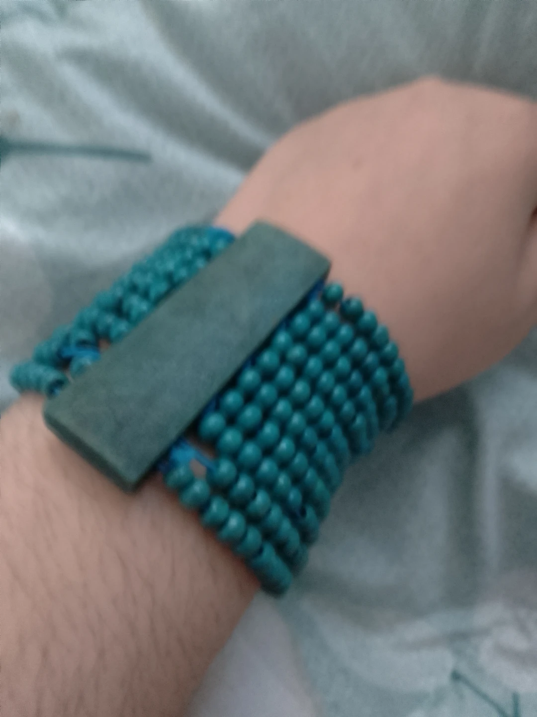Turquoise Beaded Bracelet ⚽