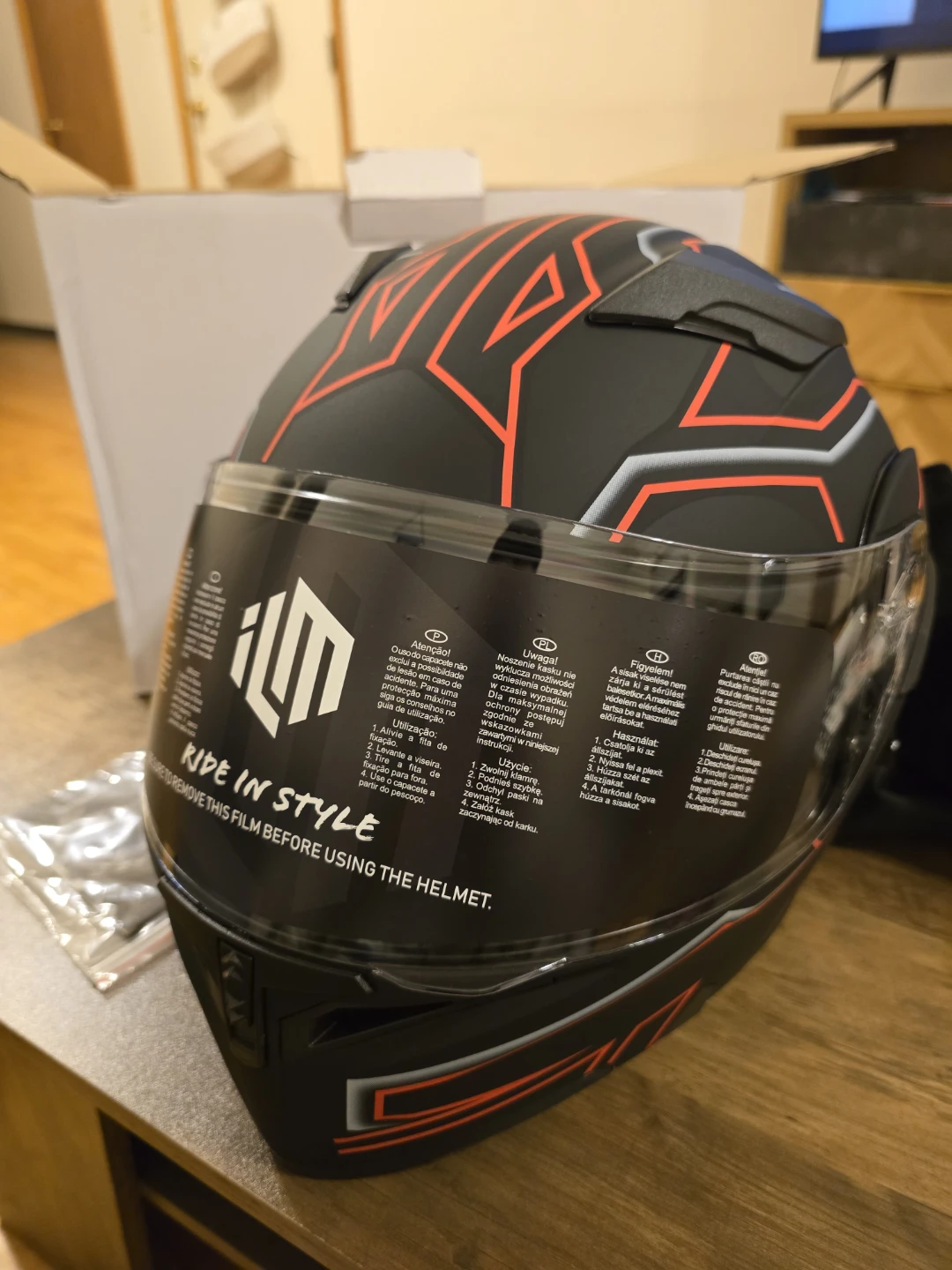 ⚽ILM Motorcycle Helmet
