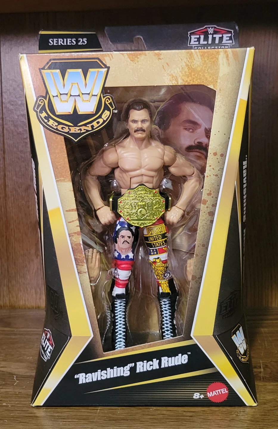 WWE "Ravishing" Rick Rude Elite Legends Series 25 Big Gold Chase