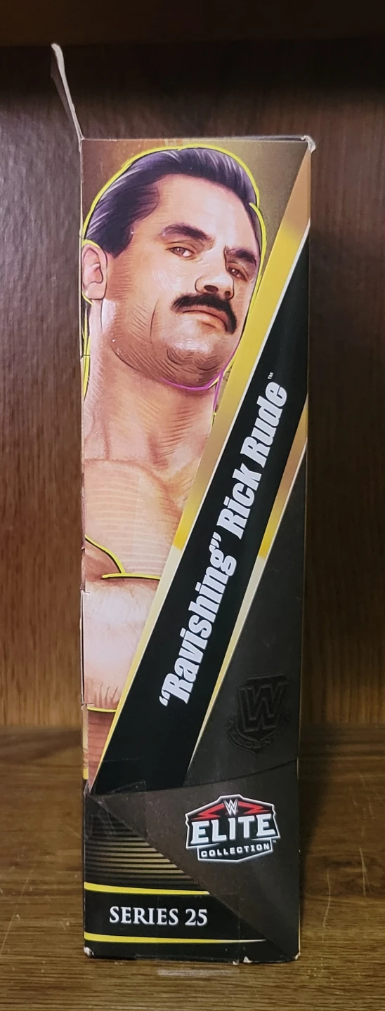 WWE "Ravishing" Rick Rude Elite Legends Series 25 Big Gold Chase - photo 3