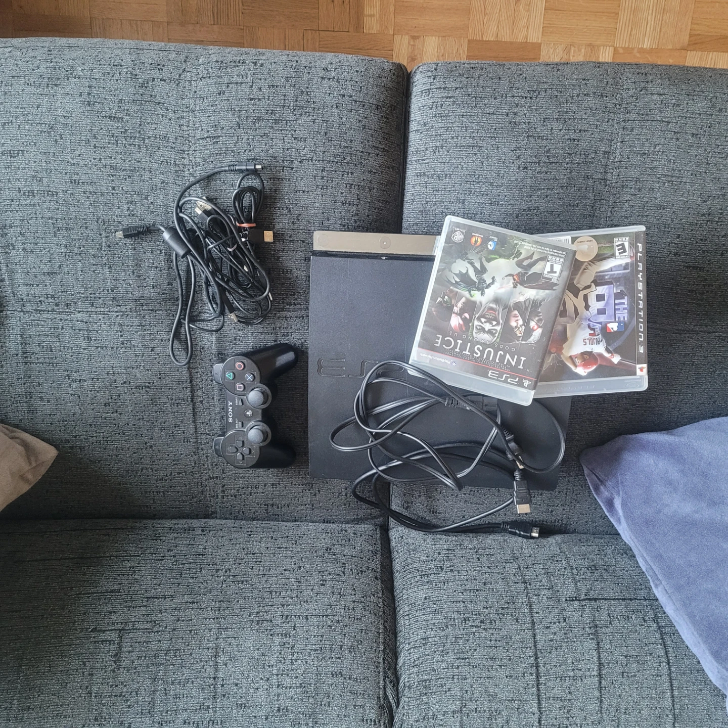 Sony PlayStation 3 (PS3) Console with Games and Controller