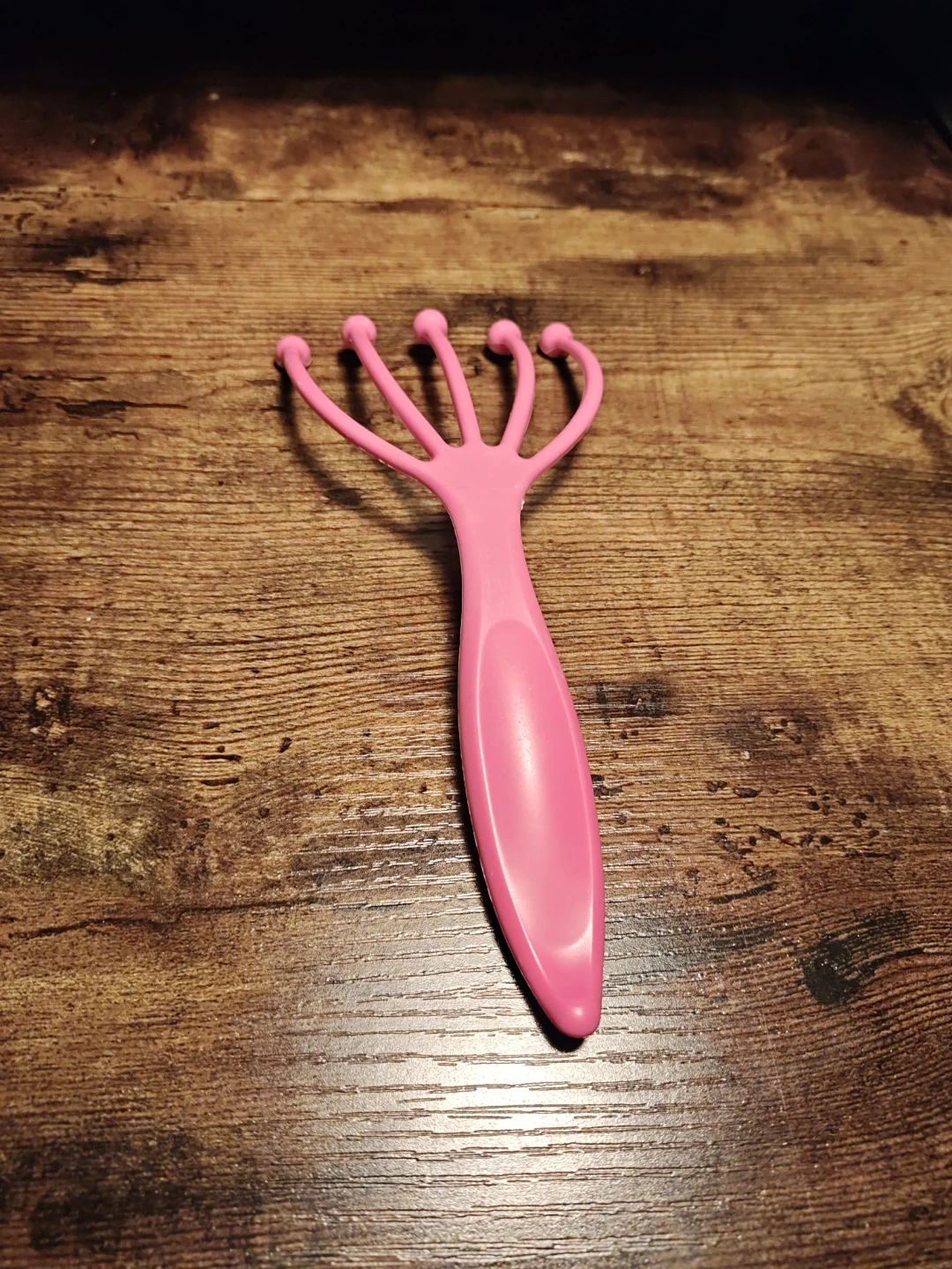 Pink Head Scalp Massager Tool