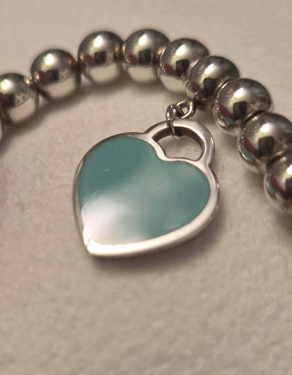 Tiffany & Co. Sterling Silver Bead Bracelet