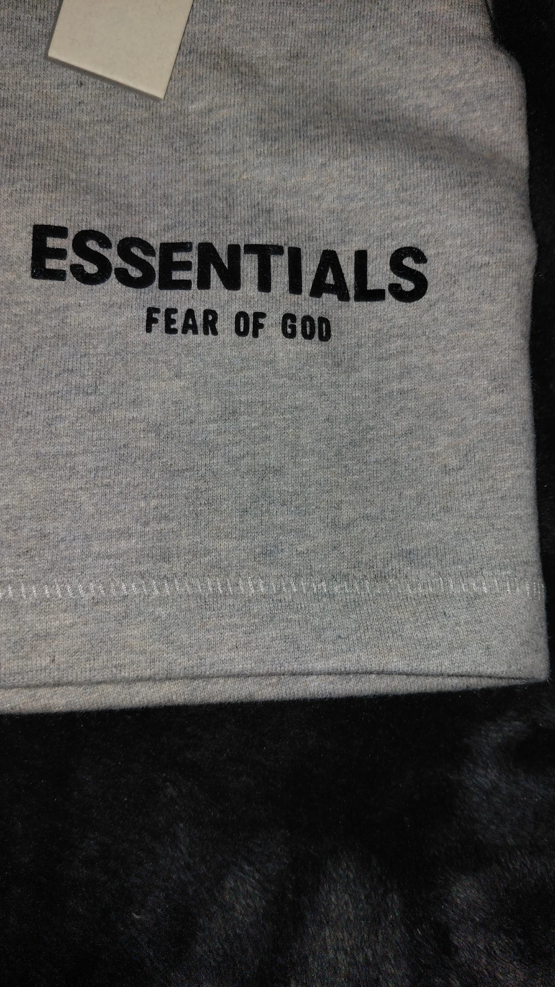 Essentials Fear of God Grey Sweatshorts Size M - photo 4