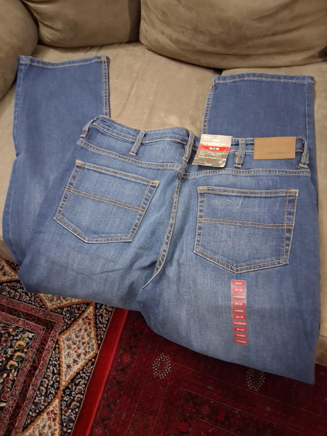 Levi's 505 Classic Fit Jeans - Size 36x30