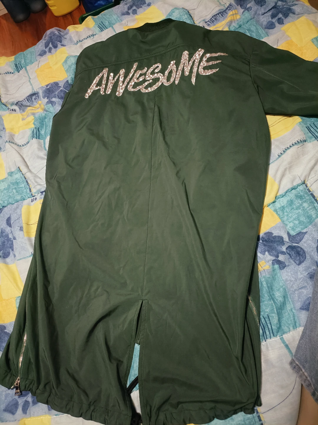 Urban Revivo Green Bomber Jacket - photo 3