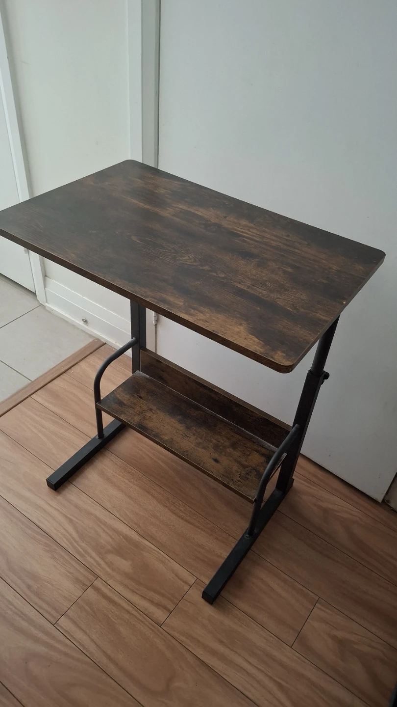 Adjustable side table on wheels  ⚽️ - photo 3