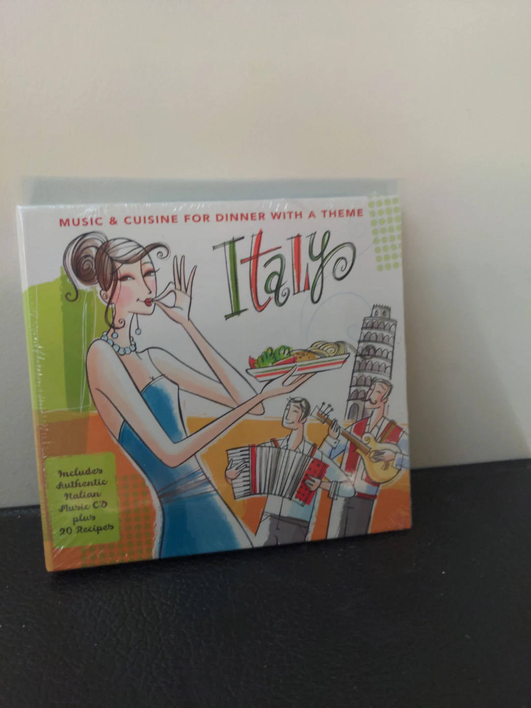 Music & Cuisine: Italy CD with 20 Recipes⚽