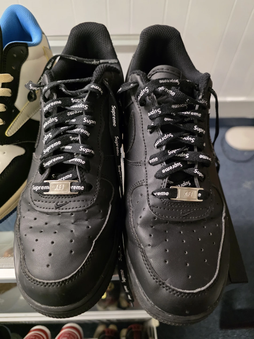 Supreme x Nike Air Force 1 Low Black