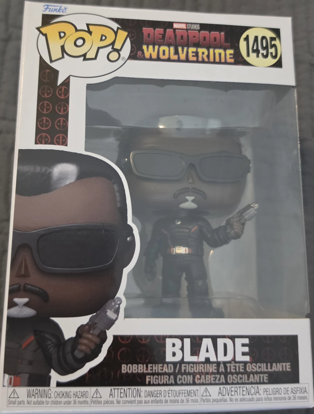 Funko Pop! Marvel Studios Blade #1495