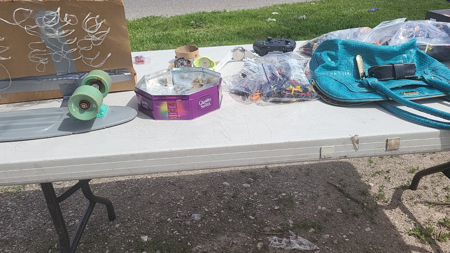 Small yard sale