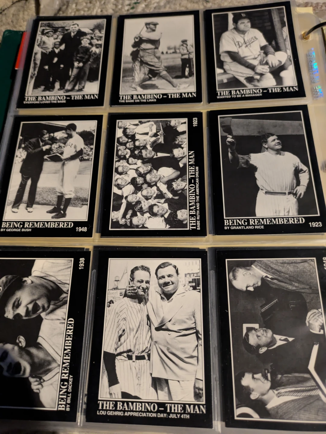 Babe Ruth Baseball Cards Collection - photo 4