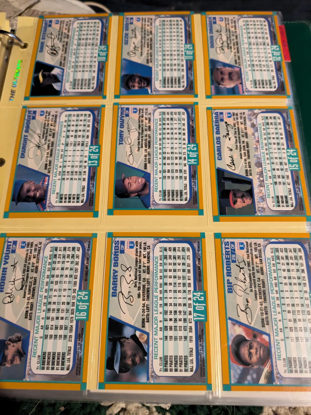 Binder full Babe Ruth Baseball Cards Collection - photo 5